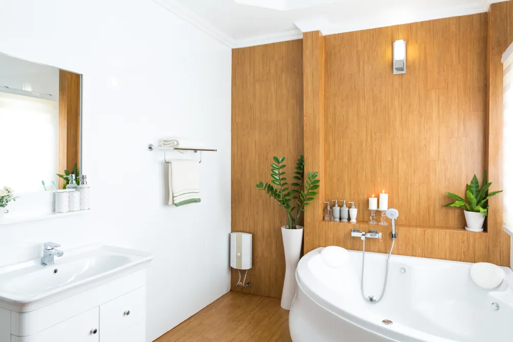 Modernes Badezimmer mit Waschtisch